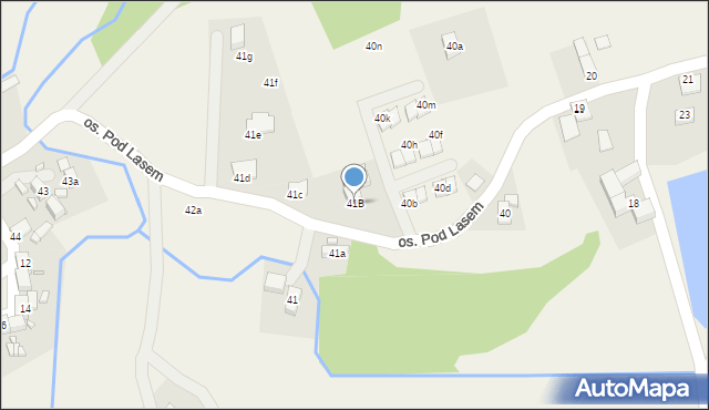 Kunów, Kunów, 41B, mapa Kunów