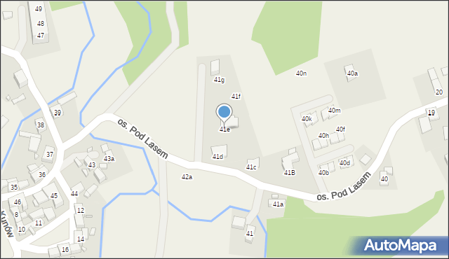 Kunów, Kunów, 41e, mapa Kunów