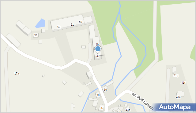 Kunów, Kunów, 47, mapa Kunów