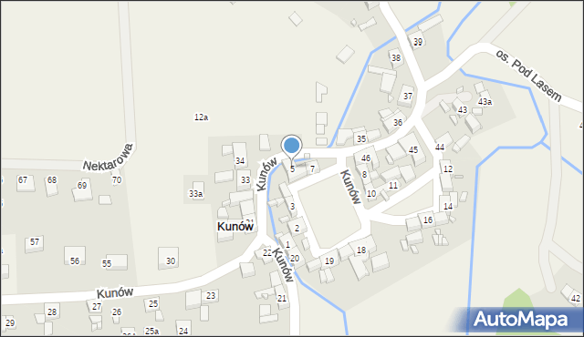 Kunów, Kunów, 5, mapa Kunów