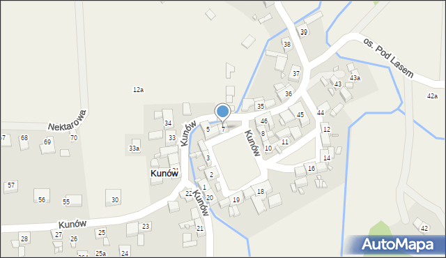 Kunów, Kunów, 7, mapa Kunów