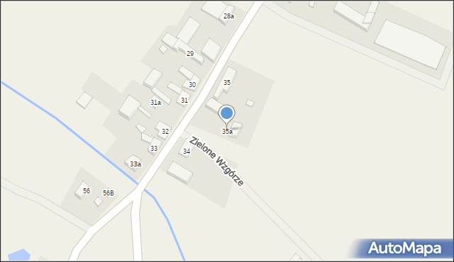 Kunowo, Kunowo, 35a, mapa Kunowo