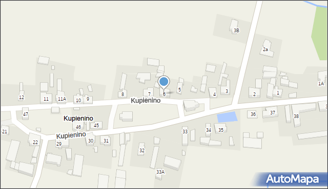 Kupienino, Kupienino, 6, mapa Kupienino