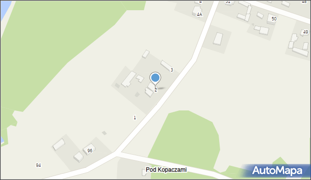 Kupimierz, Kupimierz, 2, mapa Kupimierz