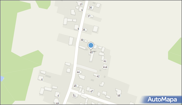 Kupimierz, Kupimierz, 40, mapa Kupimierz