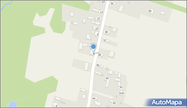Kupimierz, Kupimierz, 8, mapa Kupimierz