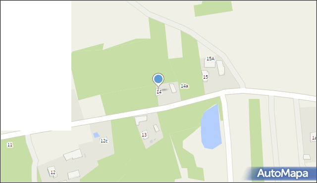 Kupno, Kupno, 14, mapa Kupno