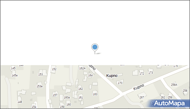 Kupno, Kupno, 166, mapa Kupno