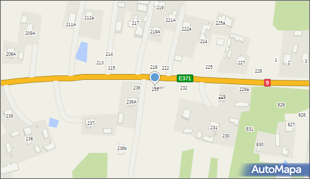 Kupno, Kupno, 235, mapa Kupno