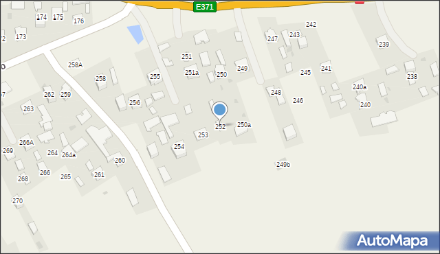 Kupno, Kupno, 252, mapa Kupno