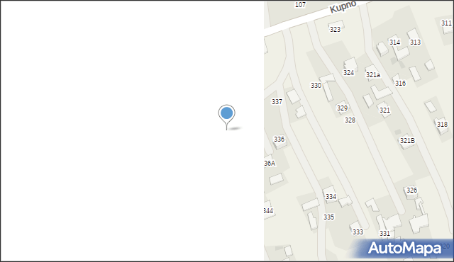 Kupno, Kupno, 342, mapa Kupno