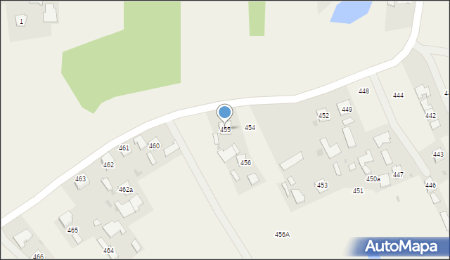 Kupno, Kupno, 455, mapa Kupno