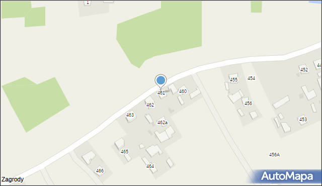 Kupno, Kupno, 461, mapa Kupno