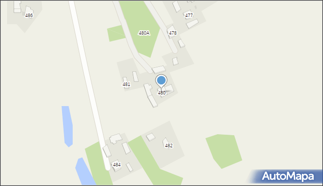 Kupno, Kupno, 480, mapa Kupno