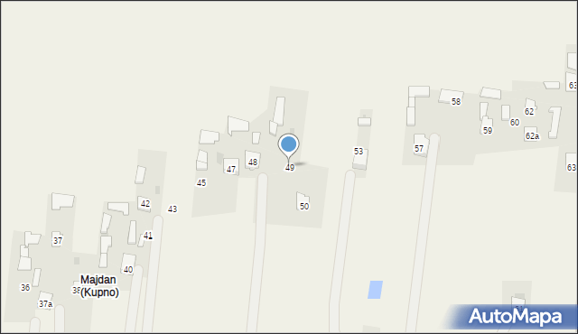 Kupno, Kupno, 49, mapa Kupno