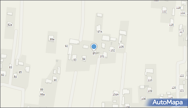 Kupno, Kupno, 97, mapa Kupno