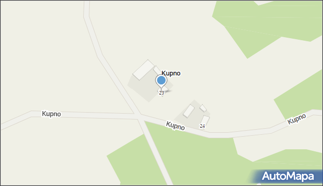 Kupno, Kupno, 23, mapa Kupno