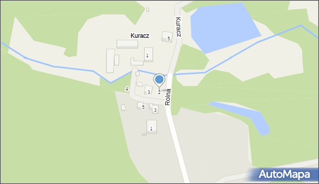 Kuracz, Kuracz, 2, mapa Kuracz