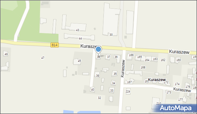 Kuraszew, Kuraszew, 38, mapa Kuraszew