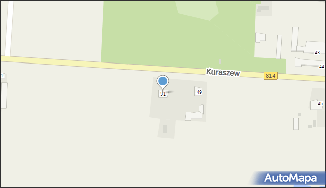 Kuraszew, Kuraszew, 51, mapa Kuraszew