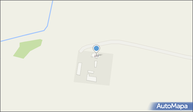 Kuraszewo, Kuraszewo, 103, mapa Kuraszewo