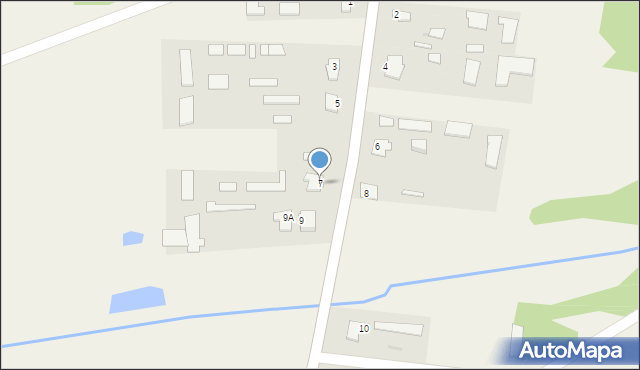 Kuraszewo, Kuraszewo, 7, mapa Kuraszewo