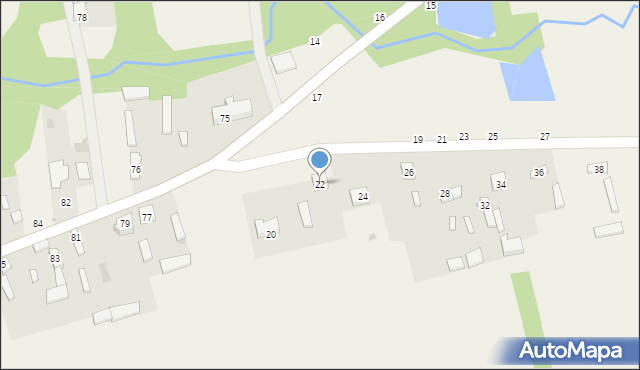 Kuraszków, Kuraszków, 22, mapa Kuraszków