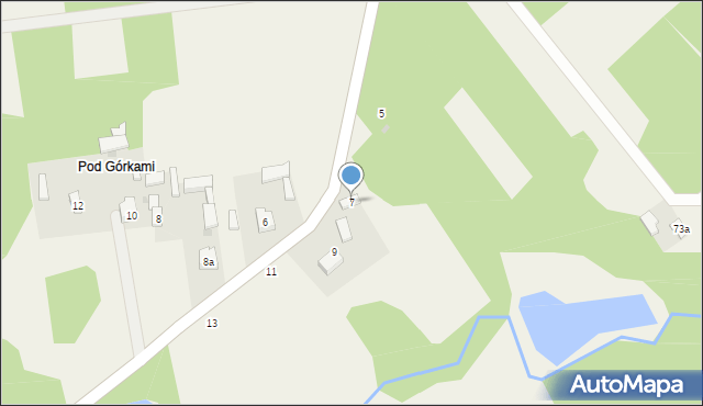 Kuraszków, Kuraszków, 7, mapa Kuraszków