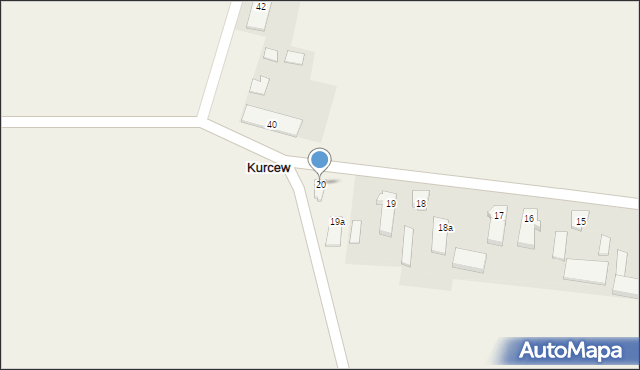 Kurcew, Kurcew, 20, mapa Kurcew