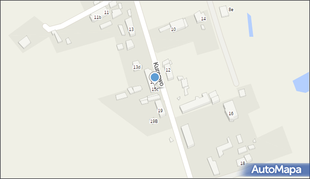 Kurcewo, Kurcewo, 15c, mapa Kurcewo