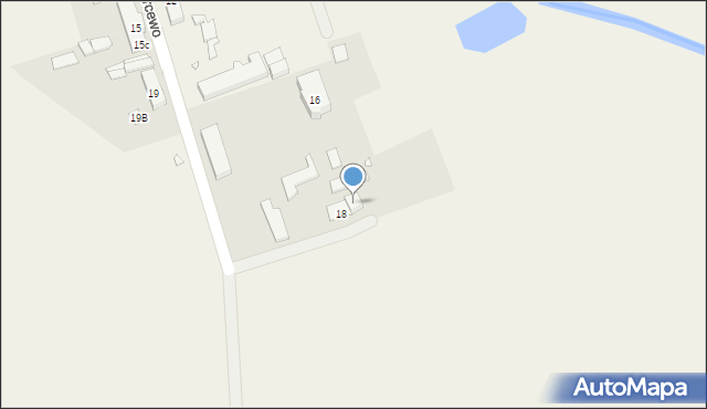 Kurcewo, Kurcewo, 18a, mapa Kurcewo