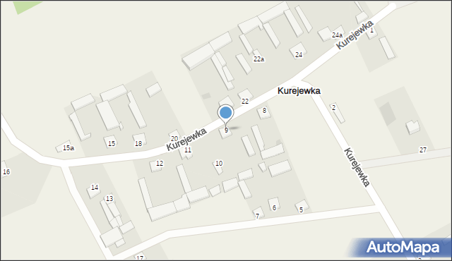 Kurejewka, Kurejewka, 9, mapa Kurejewka