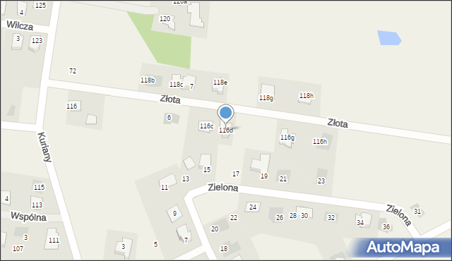 Kuriany, Kuriany, 116d, mapa Kuriany