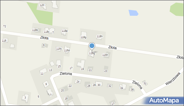 Kuriany, Kuriany, 116g, mapa Kuriany