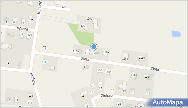 Kuriany, Kuriany, 118d, mapa Kuriany