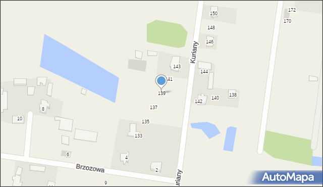 Kuriany, Kuriany, 139, mapa Kuriany