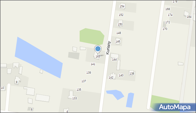 Kuriany, Kuriany, 143, mapa Kuriany