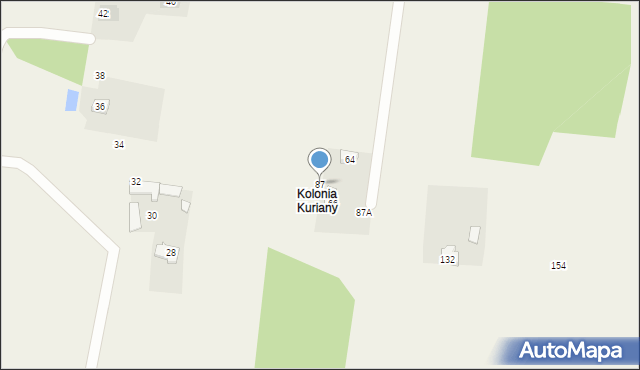 Kuriany, Kuriany, 87, mapa Kuriany