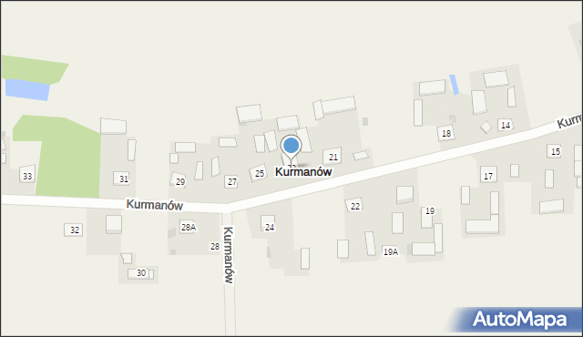 Kurmanów, Kurmanów, 23, mapa Kurmanów