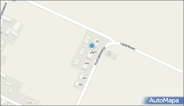 Kurnatowice, Kurnatowice, 49b, mapa Kurnatowice