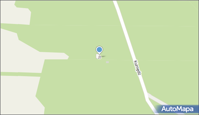 Kurnędz, Kurnędz, 10, mapa Kurnędz