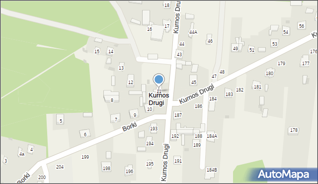 Kurnos Drugi, Kurnos Drugi, 11, mapa Kurnos Drugi