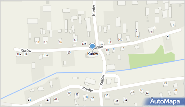 Kurów, Kurów, 13b, mapa Kurów