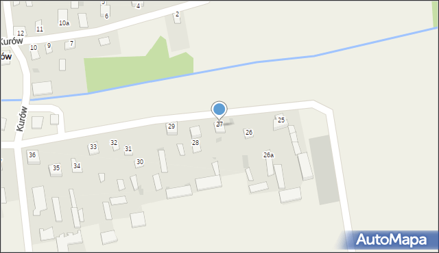 Kurów, Kurów, 28A, mapa Kurów