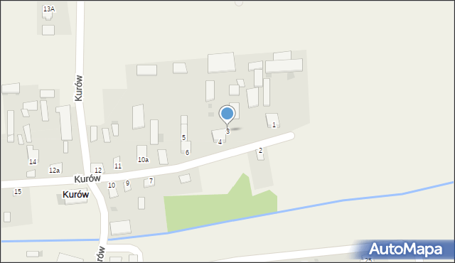 Kurów, Kurów, 3, mapa Kurów