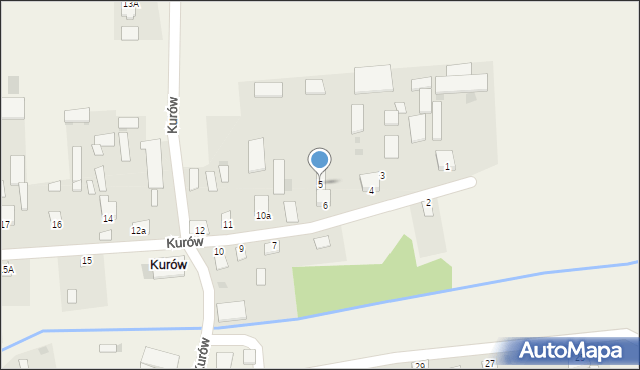 Kurów, Kurów, 5, mapa Kurów