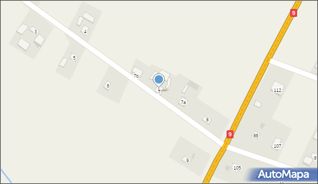 Kurów, Kurów, 7, mapa Kurów