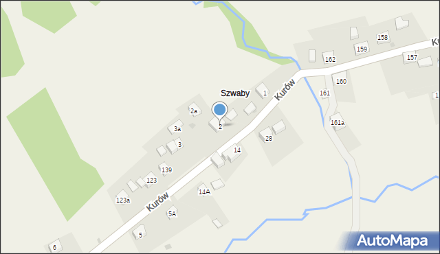 Kurów, Kurów, 2, mapa Kurów