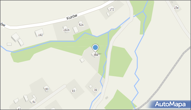 Kurów, Kurów, 39a, mapa Kurów