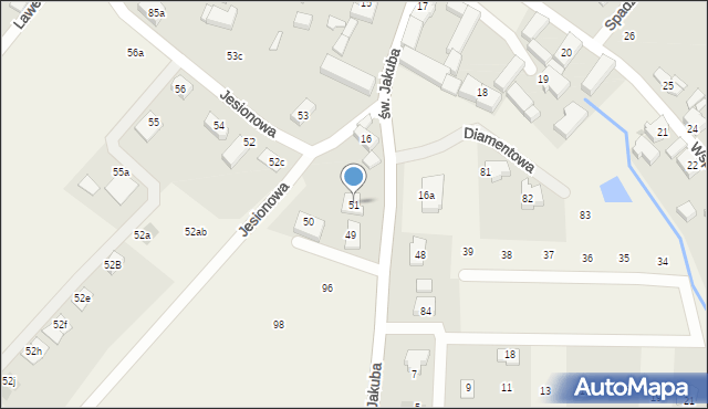 Kurowice, Kurowice, 51, mapa Kurowice